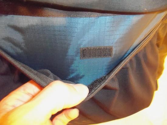 Pocket velcro