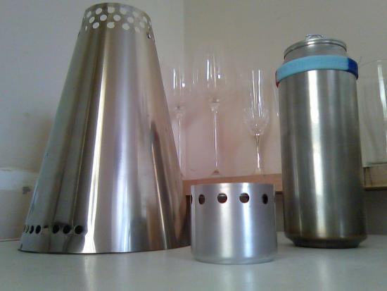 Caldera, Pan and Burner