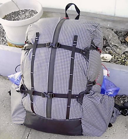 front of pack