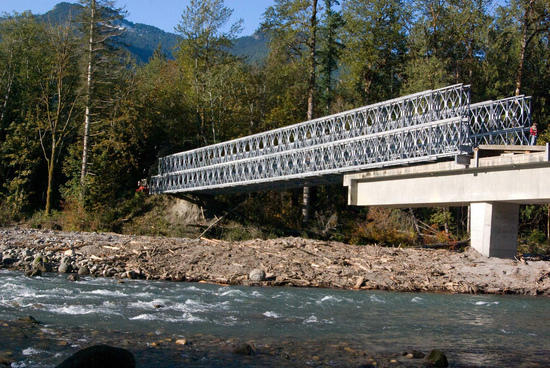 Boundary Bridge Suiattle River Forest Service Road #26