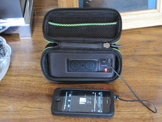 Rock Out speaker hooked up