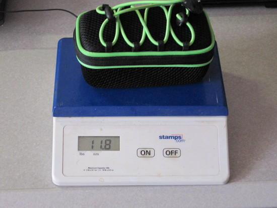 Rock Out speaker on scale