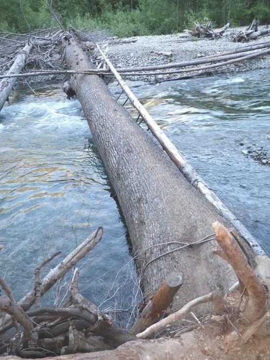 Log crossing