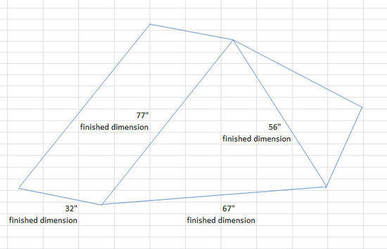 composite wire frame of basic shape
