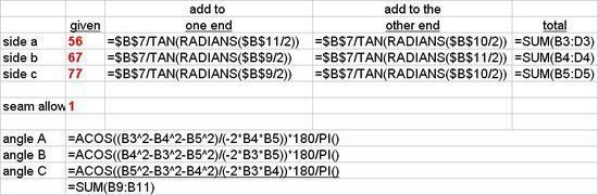 triangle formulas 2