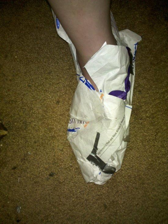 right foot
