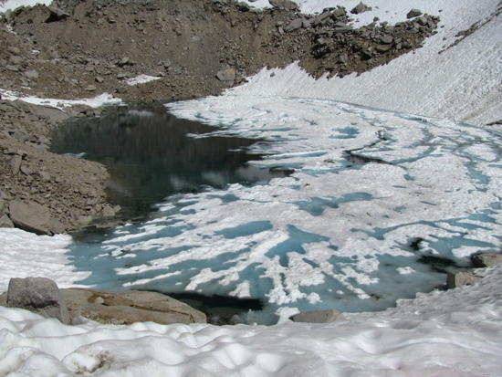pothole lake - Glen Pass