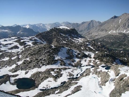 lakes - north side of Glen Pass