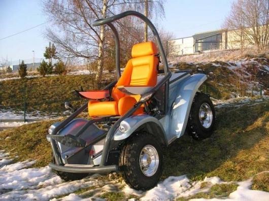4WD wheelchair