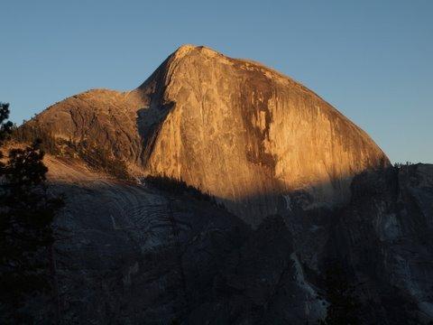 Half Dome from Snowcreek Camp