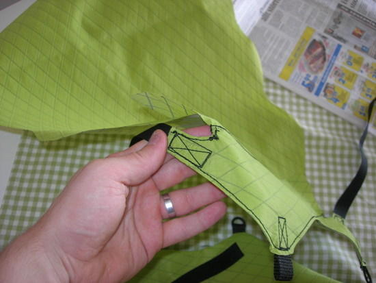 Sewing bottom reinforcement