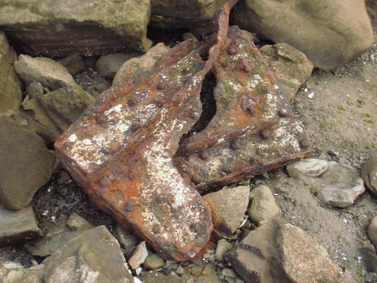 ship wreckage