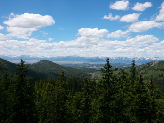 View of the Continental Divide