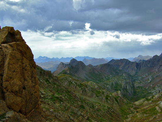 Looking down to Paúl de Vernera