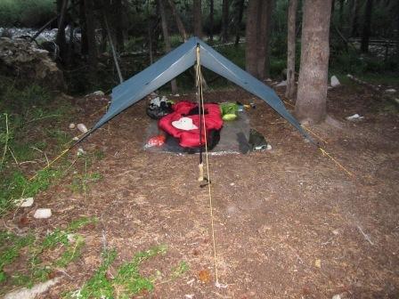 Tarp setup
