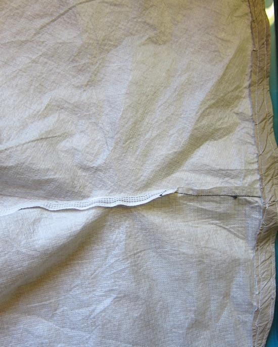 rain skirt inside