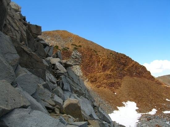 Red Peak from the pass