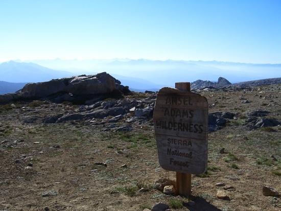 Out of Yosemite and into Ansel Adams Wilderness