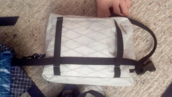 Hip belt back
