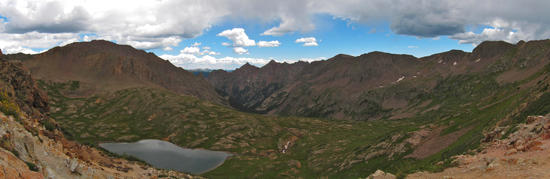 Johnson Creek drainage from Columbine Pass