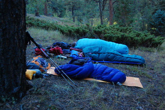 Slept out under the stars