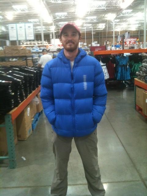 Blue jacket