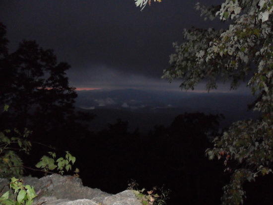 View From Vandeventer Shelter at Dusk