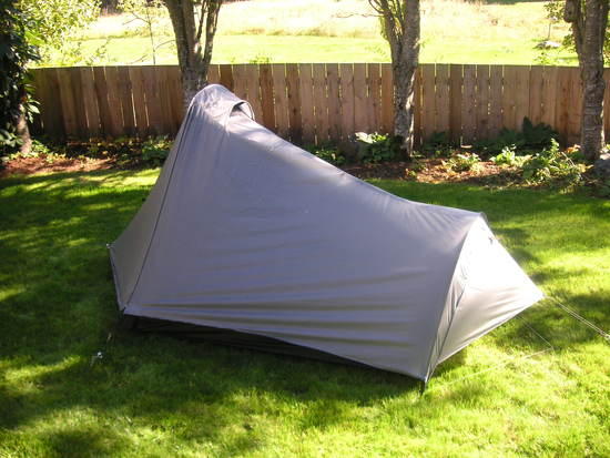 Finished tent