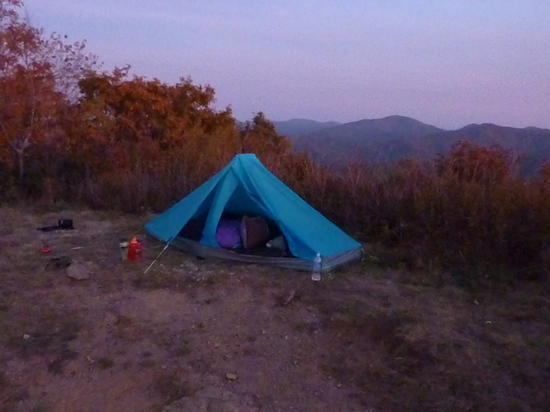 Solong 6, a mile high on the Appalachian Trail in NC