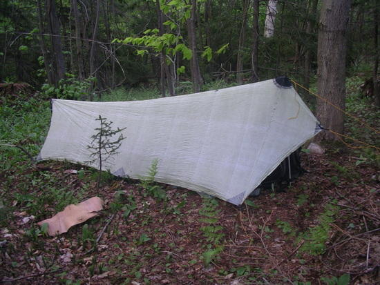 Mountain Laurel Designs Patrol Shelter on the AT