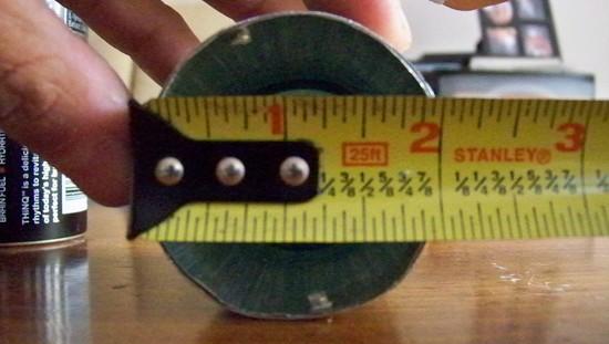 Stove width 2"