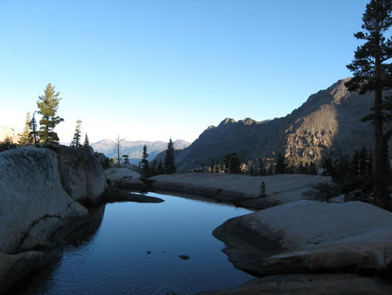 Creek pool on the slopes of Black Hawk Mountain