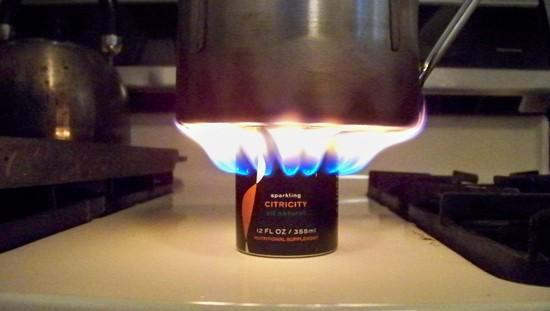 stove with pot