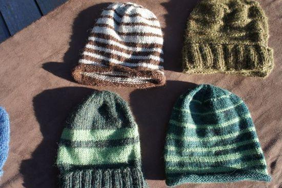 4 hats