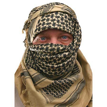 Desert shemagh head scarf