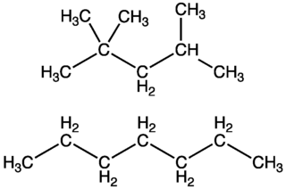 Iso-octane and n-heptane