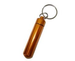 Bison Designs orange capsule