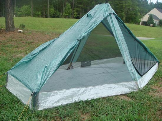 New green and white cuben Solong 6 Tent