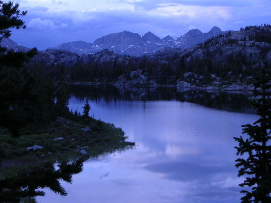 Hobbs Lake from "dinner site"