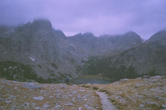 Heading back from Jackass Pass