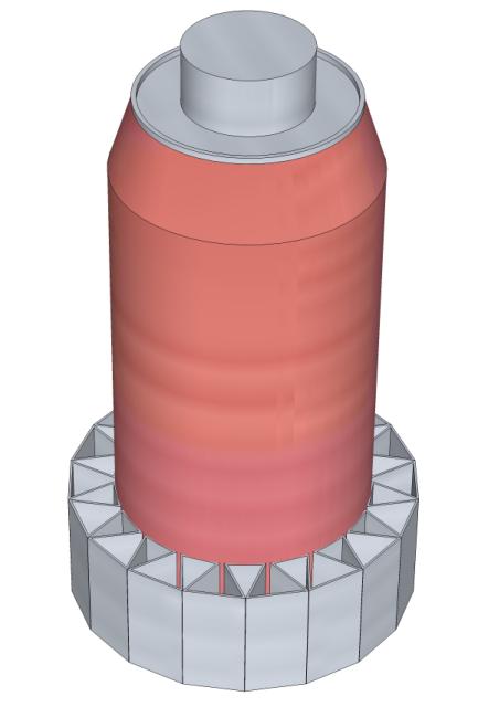 windshield heat exchanger on Rexam King Can