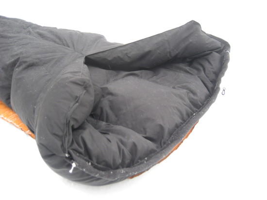 Top 25" of quilt/bag is open