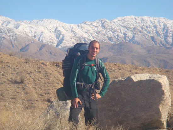 Joe in Anza Borrego
