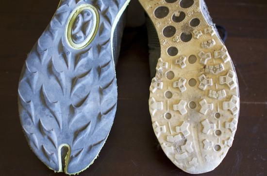 outsole comparison