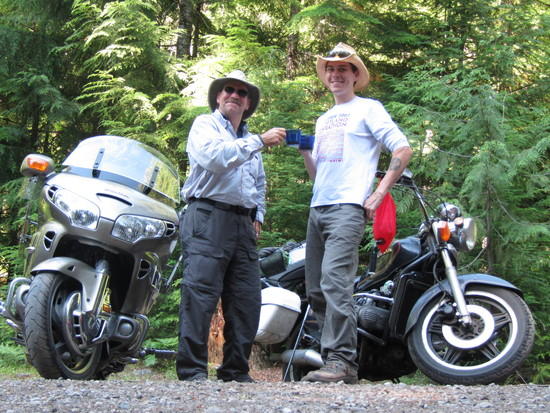 Dad and me