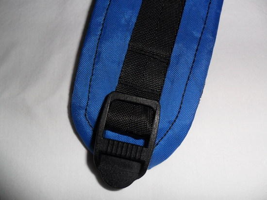 Ladder lock and bar tacked webbing