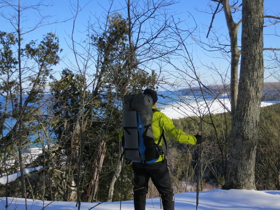 from the top