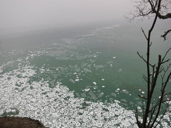 pancake ice swells