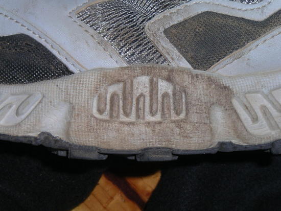 EVA mid sole compression