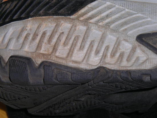 Mid sole compression after 50 miles